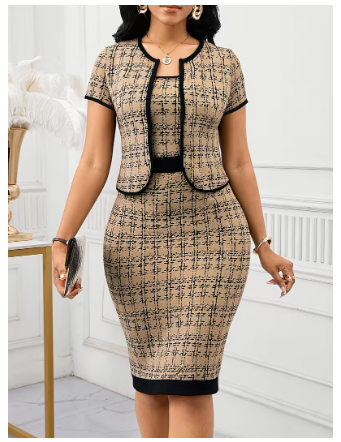 Spring And Summer Workplace Women'S Dress 