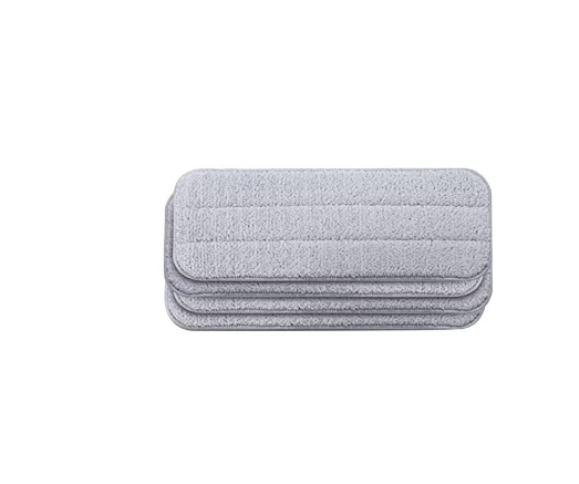 4-Piece Replacement Mop Set Grey