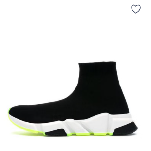 One Pedal Sneaker Air Cushion Shoes For Men And Women Paris High-Top Socks Knitted Boots Torre Shoes