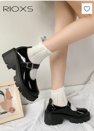Women's Mary Jane Shoes, Vintage Lolita Chunky Shoes For Women, Fashion Wedge Patent Leather Shoes, Casual Round Toe Platform Shoes, Classic Dress Shoes For Women, Ladies Gothic Shoes, Girls School Uniform Pumps Shoes, Dressy Shoes For Business Daily Wear