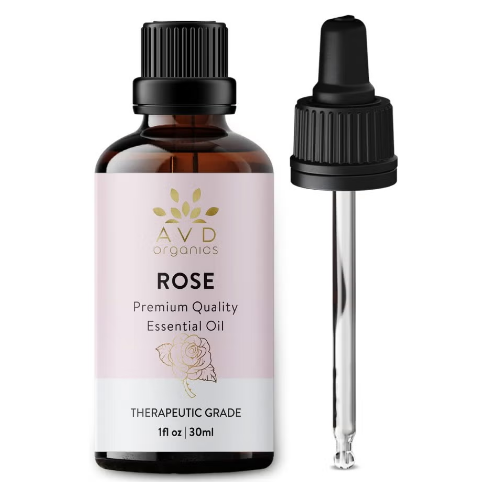 Rose Essential Oil 30Ml Premium Quality Therapeutic Grade For Soaps Candles Massage Skin Care Perfumes Home Fragrance Acetite For Diffuser1 Fl. Oz