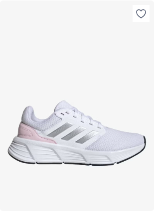 Galaxy 6 W White Running Shoes