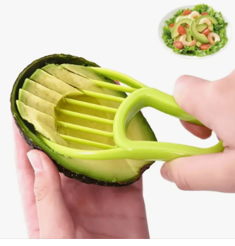 1/2/5pcs 3-In-1 Avocado Slicer, Pitter & Peeler, Butter Knife, Fruit & Vegetable Cutting Tools, Plastic Kitchen Gadgets