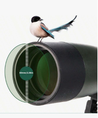 1 Piece Of HOT 25-75x60 Scope Suitable For Target Shooting, Equipped With A Tripod And Phone Clip, 123-63 Feet 1000 Yards Strabismus Eyepiece, Available In Multiple Colors, Suitable For Bird Watching, Wildlife Hunting, Birthday Gifts, Camping
