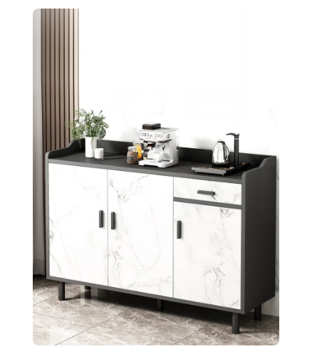 Home Kitchen Dining Side Storage Cabinet Storage Cabinet For Kitchen Storage Cabinet With Drawers 100*34*93cm