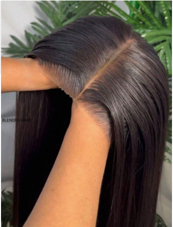 Ready-To-Wear 5*5 Lace Closure Wig And 13X4/13*6 Lace Front Wig, Pre-Plucked Brazilian Lace Front Wig For Women, High Definition Transparent Lace Front Wig, 200% Density Long Mixed Human Hair Lace Wig, Natural Black