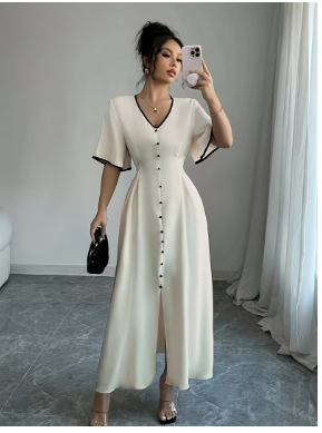 Elegant Dress Summer Skirt Evening Gown Suitable for Weddings Luxurious Evening Dress