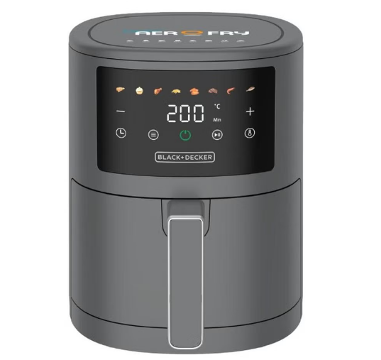8 in 1 Digital Air Fryer, 3.5L Capacity with Rapid Air Convection Technology, 1500W Power with Colored LED Display, Auto OFF Function with 3 Beep Shake Reminder AF3550-B5 3.5 L 1500 W AF3550-B5 Black