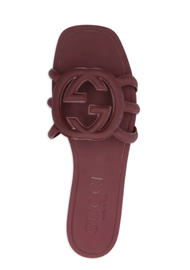 Gucci GG-logo flat sandals