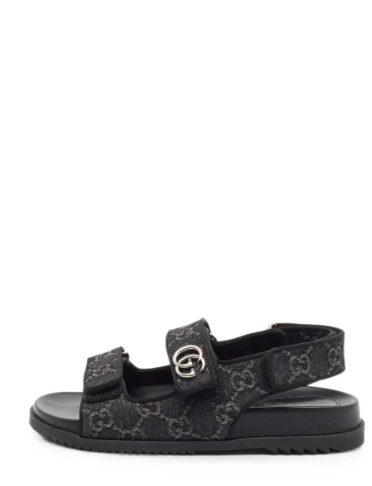Gucci Pre-Owned Double G slingback sandals