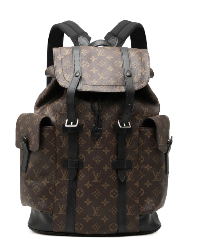 2017 Monogram Macassar Christopher MM backpack