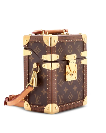 Camera Box Trunk Bag Monogram Canvas satchel