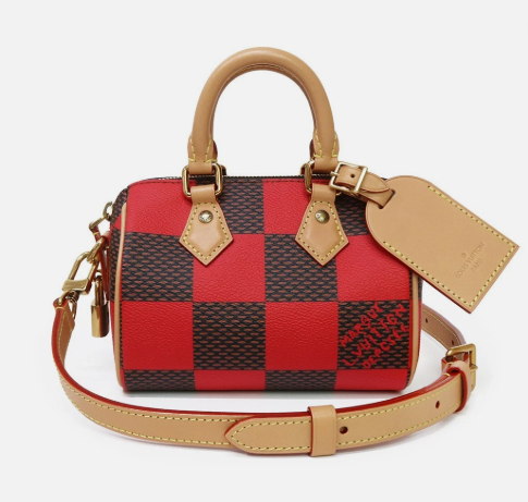 LOUIS VUITTON N40611 Speedy Bandouliere 18 Damier Pop Canvas , Shoulder Bag