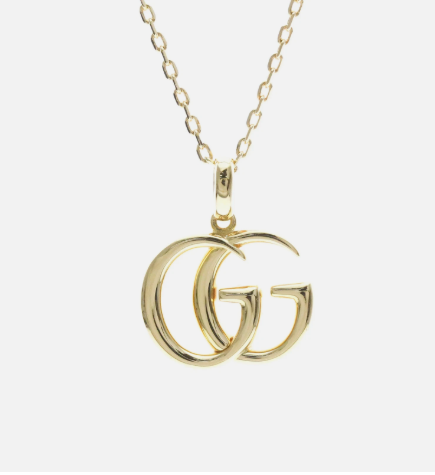 Gucci Double GG Necklace Yellow Gold (18K) No Stone Men,Women Fash... BF594831