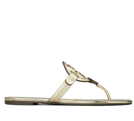 Tory Burch Miller metallic sandals