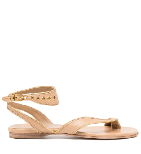 Hermès Pre-Owned leather flat sandals